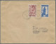 Fezzan: 1951, Semi Postals, Complete Set, 2 Values, Both Tied By Cds "SEBHA R 25 - Briefe U. Dokumente