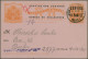 Haiti: 1934, "SERVICE/OFFICIEL" Overprint On Reply Part Of Stationery Card 2c. O - Haiti