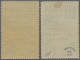 Liberia: 1941 Air $1, Two Singles Showing Varieties, One With OVERPRINT INVERTED - Liberia