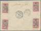 Madagascar: 1915, Registered Cover (three Sides Open) With Pair Madagascar-Mohel - Madagascar (1960-...)