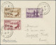 St. Pierre Et Miquelon: 1938, Definitives Views, 5c. Carmine, 10c. Bistre And 30 - Other & Unclassified