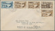 St. Pierre Et Miquelon: 1942, FRANCE LIBRE Overprints, Five Values On Cover From - Sonstige & Ohne Zuordnung