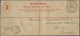 Tonga - Postal Stationery: 1910, Registered Envelope 4d. "uprated" By Government - Tonga (1970-...)