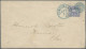 United States: 1869 'Landscape' 2c. And 3c. Each Used As Single Franking On Cove - Briefe U. Dokumente