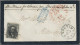 United States: 1866 15c. Black, Cork Fancy Cancellation, On Cover From Baltimore - Autres & Non Classés