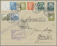 DO-X - Air Mail: 1933 (5. Sep.), DO-X Flugpostbrief Von Passau In Die Schweiz Mi - Luchtpost & Zeppelin