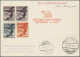 Zeppelin Mail - Europe: 1933, ÖSTERREICH, Romfahrt Auf Karte (Frankatur Teils Rü - Autres - Europe