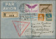 Zeppelin Mail - Europe: 1933, Chicagofahrt, Schweizer Post, R-Brief Mit Besserer - Sonstige - Europa