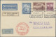Zeppelin Mail - Europe: 1936, 1st North America Trip, Czechoslovakian Mail, Card - Andere-Europa