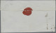 Denmark: 1853/54 Three Folded Covers Franked By 4 R.B.S., With Small Entire From - Brieven En Documenten