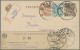 Estonia: 1918/1919, Definitives, 5 K - 70 (p), On Three Postcards With Provisori - Estonie