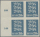 Estonia: 1928/1929, Definitives Coat Of Arms "Lion", 20s. Greyish Blue, Imperfor - Estland