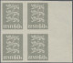 Estonia: 1928/1929, Definitives Coat Of Arms "Lion", 60s. Grey, Imperforate Righ - Estonie