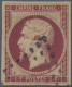 France: 1854 Napoleon 1 Fr. Deep Carmine, Used With Part Of Diamond Of Dots, Eve - Used Stamps