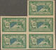 France: 1906, Merson 45c. Green/blue, IMPERFORATE Essay In Issued Design And Col - Unused Stamps