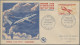 France: 1954, 100 Fr - 1000 Fr Air Mails, All Four Values On Individual First Da - Other & Unclassified