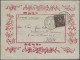 French Post In China: 1895, Sage 25c. Black On Rose, Single Franking On Attracti - Sonstige & Ohne Zuordnung