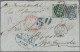 Great Britain: 1870/1872, Manchester-Bogota, Two Fronts Of Covers To Same Addres - Ohne Zuordnung