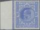 Great Britain: 1902, Edward VII, 10 Sh Ultramarine, Mint Never Hinged With Sheet - Ungebraucht