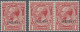 Great Britain: 1912/1922, ADVERTISEMENT TRIAL: 1d Scarlet KGV, One Horizontal Pa - Neufs