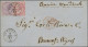 Italy: 1864, Vittorio Emanuele 40c. Carmine And 60c. Violet On Cover From "MENAG - Marcofilía