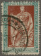 Italy: 1928, "Emanuelle Filiberti", 30 C Green/brown, Used With The Line Perfora - Gebraucht