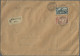 Italy: 1932, March To Rome, 2.75lire Green And Airmail Stamp 75c. Orange On Larg - Marcofilía