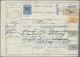 Italy - Postal Stationary: 1945, Parcel Despatch Form 40c. Blue Used From "PEDEM - Stamped Stationery