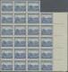 Carpathian Ukraine: 1939, First Issue 3k. Blue, 40 Unmounted Mint Stamps In Mult - Ukraine