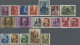 Carpathian Ukraine: 1944 Set Of 28 Mint Stamps, From 1f. To 5p., Never Hinged Mo - Ukraine