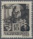 Carpathian Ukraine: 1945, 60 On 18 F, INVERTED OVERPRINT, MNH. € 850 Just 20 Cop - Ukraine