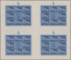 Delcampe - Croatia: 1944, War Relief, Complete Set Of Four Values In Cross Gutter Sheets Of - Croatia