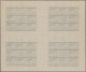 Delcampe - Croatia: 1944, War Relief, Complete Set Of Four Values In Cross Gutter Sheets Of - Kroatien