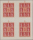 Delcampe - Croatia: 1944, War Relief, Complete Set Of Four Values In Cross Gutter Sheets Of - Croatia