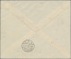 Latvia: 1930 (24. May) Air Stamps Rainis-Fonds: Set Perforated On Registered FDC - Lettland