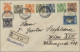 Liechtenstein: 1921, 2 Rp. Auf 10 H. Fetter Aufdruck Mit 2½ - 15 Rp. Putten Und - Lettres & Documents