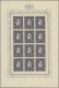 Delcampe - Liechtenstein: 1939, 2-3 Fr. Wappen U. 5 Fr. Fürst In 3 Postfrischen Kleinbogen, - Ongebruikt