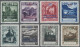 Liechtenstein - Dienstmarken: 1932, Dienstmarken Kosel 5 Rp. - 1.20 Fr. , 8 Vers - Official