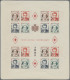 Monaco: 1951, 1 Fr To 6 Fr, Red Cross, Two Souvenir Sheets, Mint Never Hinged, P - Ongebruikt