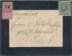 Netherlands: 1890, Willem 22½c. Green, Single Franking On Registered Mourning Co - Covers & Documents