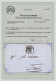 Österreich: 1850, 2 Kr. Schwarz, Type Ia, Kabinettstück Als Einzelfrankatur Auf - Covers & Documents