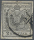 Österreich: 1850, 2 Kr. Silbergrau, Type Ia, Erstdruck, Vollrandiges Prachtstück - Oblitérés