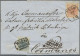 Österreich: 1850, 3 Kr. Rot, Handpapier, Breitrandig Auf Brief Mit Inhalt (1852) - Covers & Documents