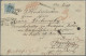 Österreich: 1850, 9 Kr. Blau, Handpapier, Type I, Oben Angeschnitten, Vorderseit - Brieven En Documenten