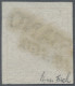 Österreich - Lombardei Und Venetien: 1850, 1 Cent. Gelb (Erstdruck), Breitrandig - Lombardije-Venetië