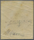 Österreich - Lombardei Und Venetien: 1850, 45 C. Schieferblau, Handpapier, Type - Lombardo-Vénétie
