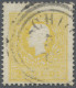 Österreich - Lombardei Und Venetien: 1858, 2 So. Dunkelgelb, Type I, Mit Teilste - Lombardo-Vénétie