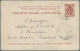 Russian Post In China: 1904/16, Manchuria, Four Ppc With Postmarks: Single Circl - Chine