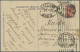 Delcampe - Russian Post In China: 1904/16, Manchuria, Four Ppc With Postmarks: Single Circl - Chine