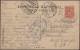 Russia - Ships Mail: 1899/1909, Five Entires: Card 3 K. With Single Circle "Perm - Other & Unclassified